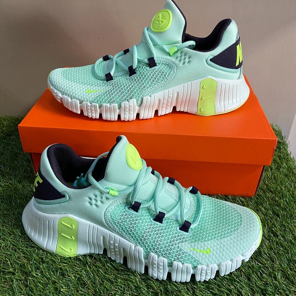 Nike Free Metcon 4 Mint Ghost Green White Training Shoes CT3886-300 Men NEW